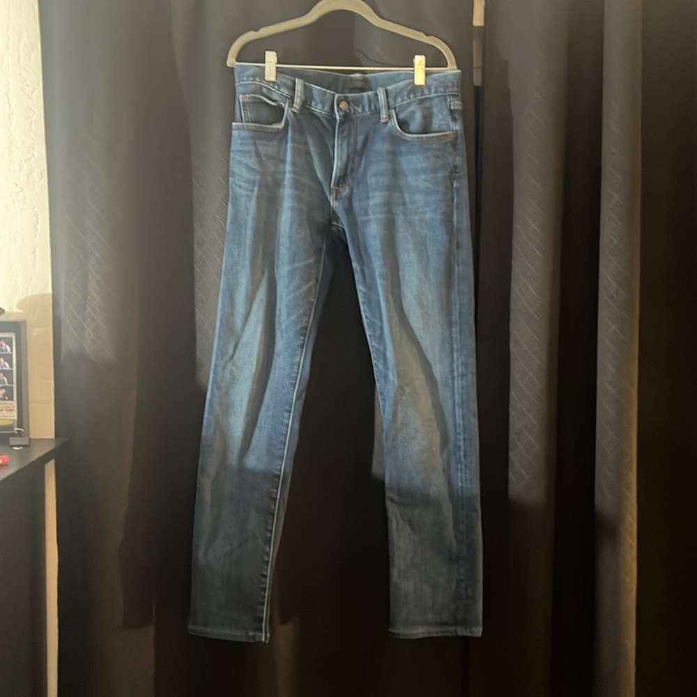 UNI QLO HEATTECH Men’s Thermal Lined Blue Jeans 31/34